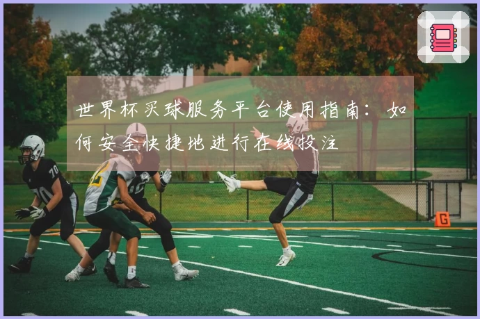 世界杯买球服务平台使用指南:如何安全快捷地进行在线投注